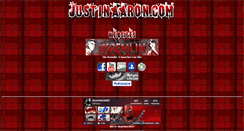 Desktop Screenshot of justinaaron.com